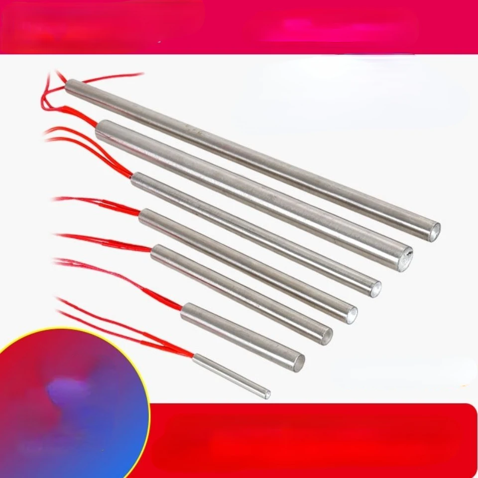 220 V Single-End-Elektroheizrohr, der trocken abdichtet, industrieller Edelstahl 380 V Single-End-Formheizrohrstange Image