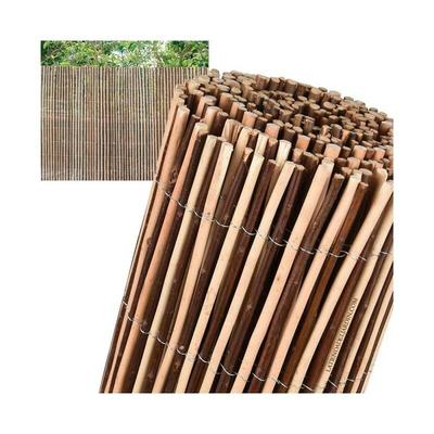 Suinga - naturweidenzaun bicolor 1,5x3m, Sichtschutz von 85%, empfohlen für Schatten oder zur Image