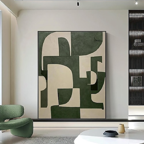 Ölgemälde handgemachtes beiges Wabi Sabi Ölgemälde handgemalte Wandkunst schwarz beige abstraktes Gemälde großes schwarzes minimalistisches Wandkunst beige strukturiertes Leinwandgemälde neutrales Image