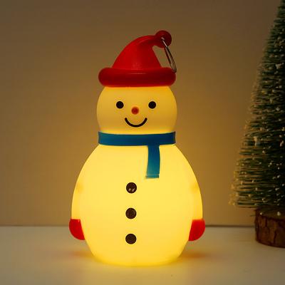 Christmas Led Glowing Snowman Decoration Night Light Battery Powered