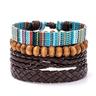 Bohemian Style Bracelet Ethnic Style Colorful Beaded Handicrafts Women'S Weaving Handicrafts