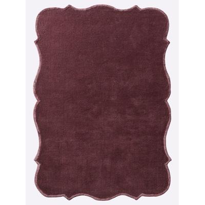 Teppich HEINE HOME Gr. 3, rot (bordeaux), B:90cm H:12mm L:160cm, Wolle, Viskose, Teppiche Image