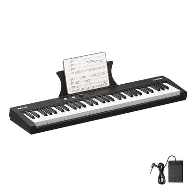 Protable Electric Semi-Weighted 61 Key Keyboard Piano