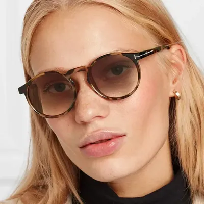 Classic Vintage Tom Round Sunglasses Man Retro Style Brand Designer Sun Glasses Male Female Fashion Street Tide Unisex Woman