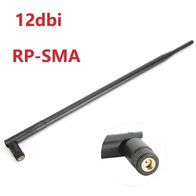 12 dBi RP-SMA-Anschluss, Dualband, 2,4 GHz, 5 GHz, High-Gain-WLAN-Router, drahtlose Antenne, Image
