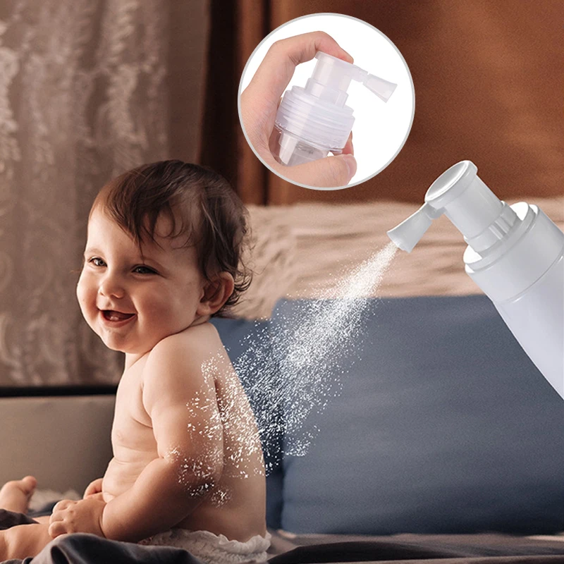 Reise behälter Lotion Spender drehen Flasche 140ml Pulver Zerstäuber Flasche Talkum Emulsion Spray Salon Zubehör Image
