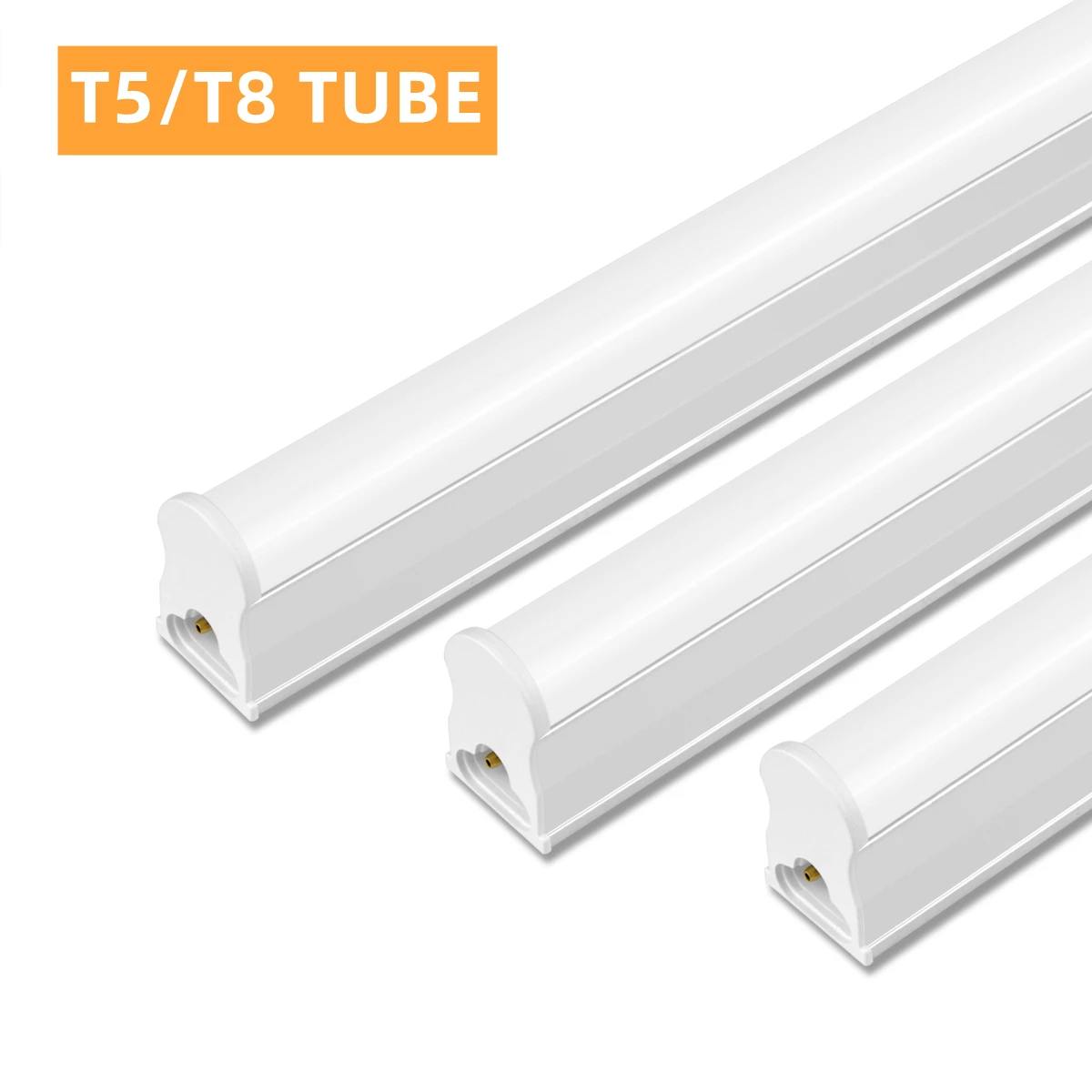 LED-Röhrenlicht, 6 W, 8 W, T5/T8-Lampe für Heimbeleuchtung, LED-Balkenlicht, kommerzielle Beleuchtung, Garage, Korridor, Küche, Zimmer, Nachtlicht Image