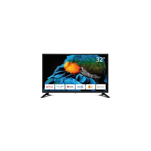 DYON Smart 32 XT 80 cm (32 Zoll) Fernseher (HD Smart TV, HD Triple Tuner (DVB-C/-S2/-T2), Prime Video, Netflix & HbbTV)