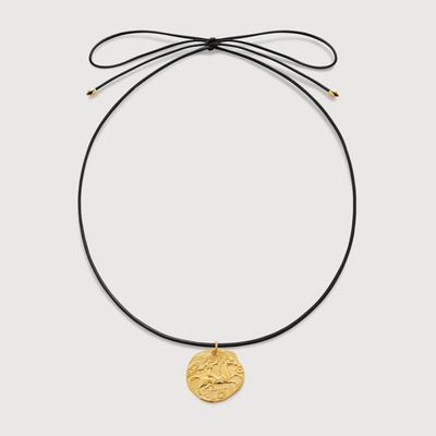 Cotton Cord Goddess Necklace