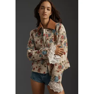 Avec Les Filles Floral Jacket