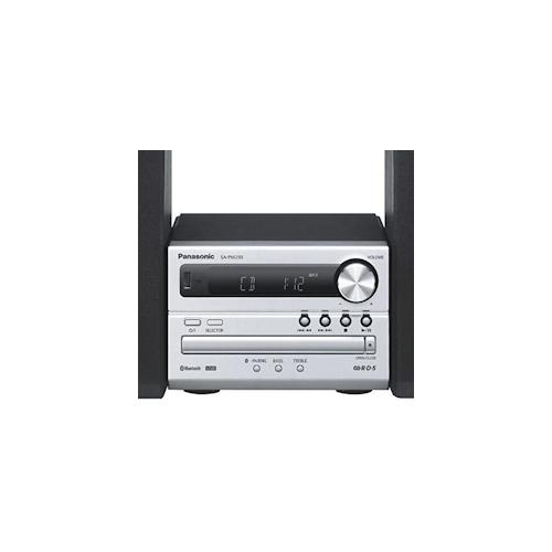 Panasonic SC-PM250 Mikro-HiFi-Anlage, Bluetooth, CD, Bluetooth, Bluetooth, USB, MP3, FM-Radio, 20 W (RMS), Kompaktes Design, Equalizer.