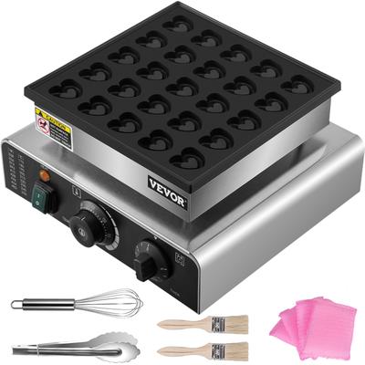 VEVOR Mini Dutch Pancake Maker,850W Commercial Pancake Maker，for Kitchen Bakery Snack Bar