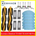 Filtro HEPA Spazzola Laterale Spazzola Principale Panni Mop per ECOVACS Deebot T9 AIVI T8 AIVI N8 Pro 920 950 Aspirapolvere Parti di Ricambio