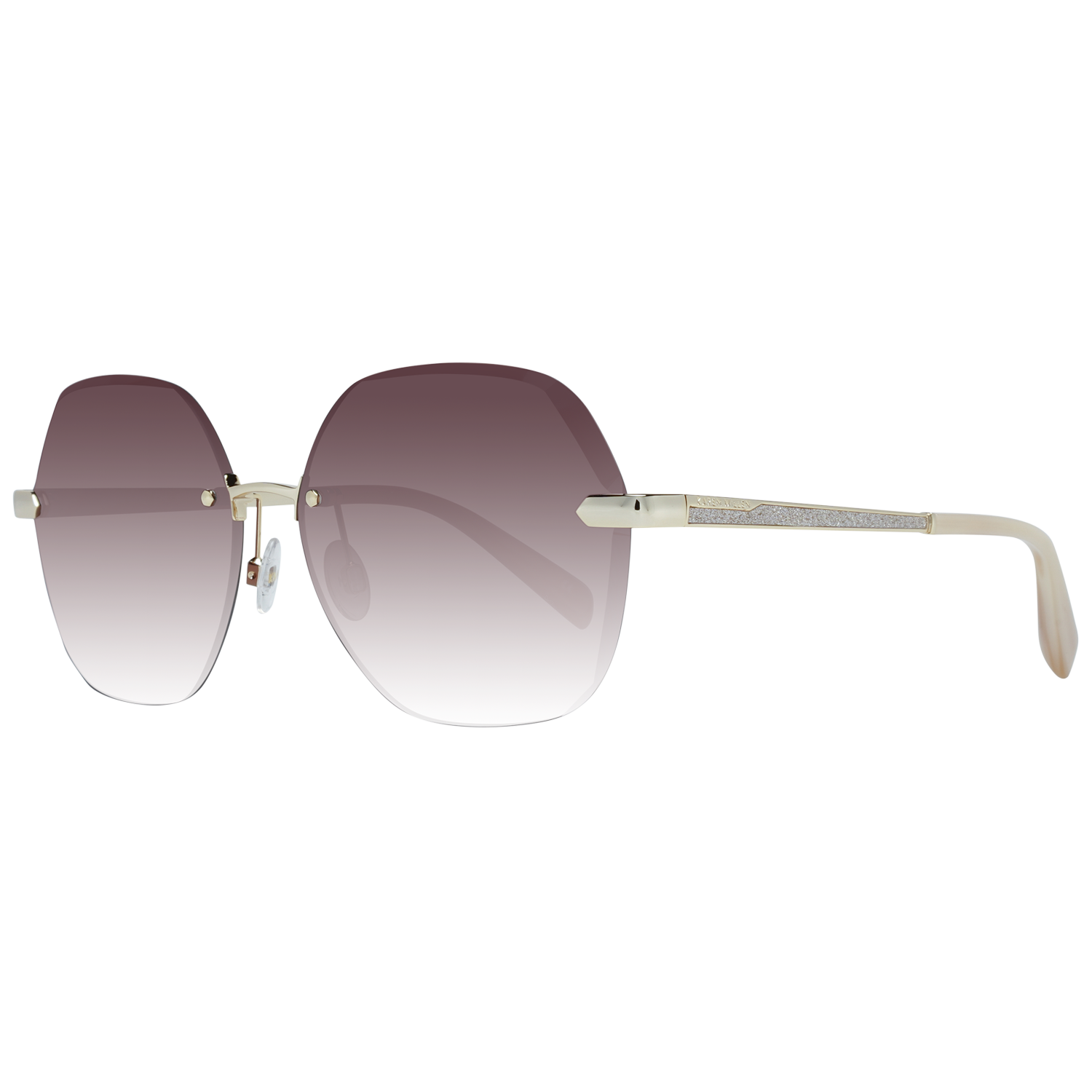 Karen Millen KM7018 413 Silberne Sonnenbrille Image