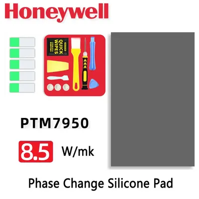 Honeywell PTM7950 8.5W Phase Change Silicone Pad Sheet Laptop Phase Change Silicone Grease CPU
