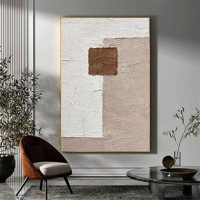Wall Art oil painting handmade Wabi sabi painting Wall Art Beige Abstract Painting on Canvas painting handmade A Pair Beige Texture Wall Art Neutral Abstract Wall Art Boho Wal Decor