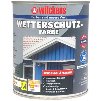 Wilckens - Wetterschutzfarbe Schwedenrot 0,75l 11135400050 Image