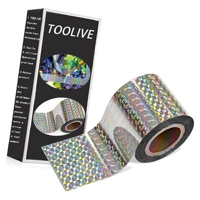 Toolive - 50m x 4.8cm Vogelabwehr Vogelband Reflektierendem Abwehrband Bird Tape zur Abschreckung