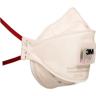 3M Aura 9332+GEN3 Feinstaubmaske mit Ventil FFP3 10 St. Image