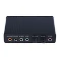 Scheda Audio esterna USB 7 canali 5.1 scheda Audio Audio Audio esterna scheda Audio per PC portatile con Driver CD USB Cabler