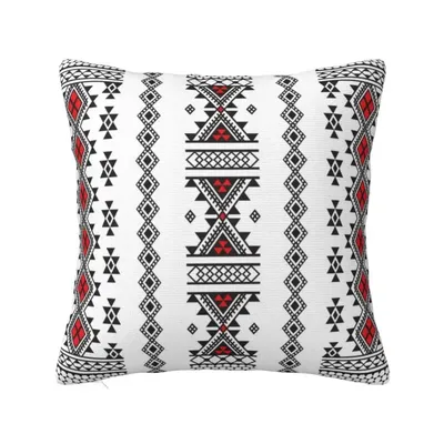 Kabyle Teppich Kissenbezüge Bohemia Amazigh Berber Samt Niedliche Kissen Dekoration Salon Image