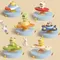 Babyspielzeug Saugnapf Spinner für Kleinkinder Bär Hand Montessori Spinner Sensorisches Spielzeug Stressabbau Babyspiele Rotierende Rasseln