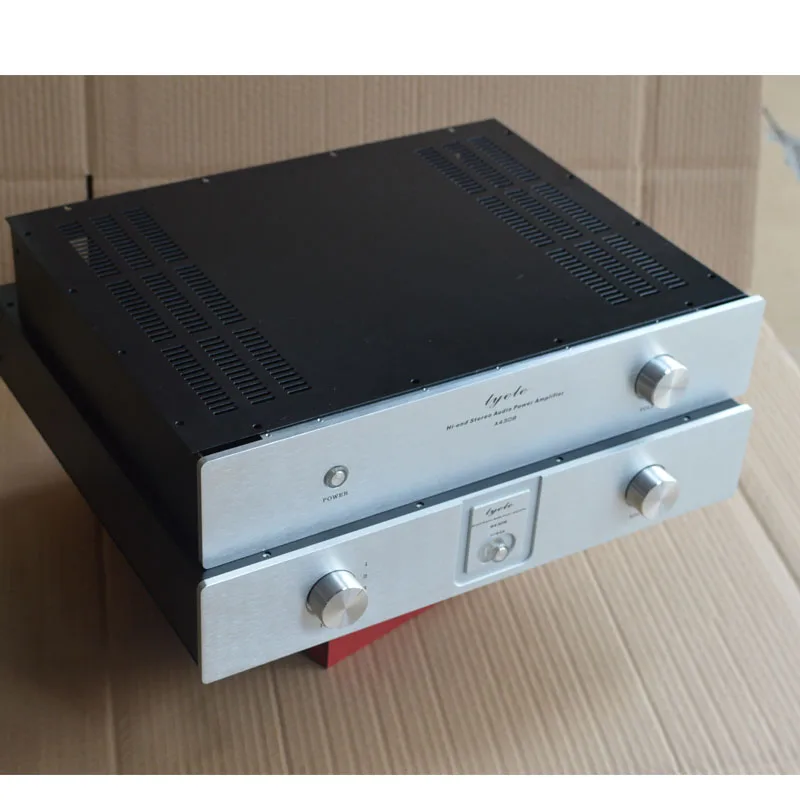 430*80*260MM A4308 Verstärker Chassis DIY Box Gehäuse Klasse A Home Audio Musik Sound Lautsprecher Verstärker shell Haus Image