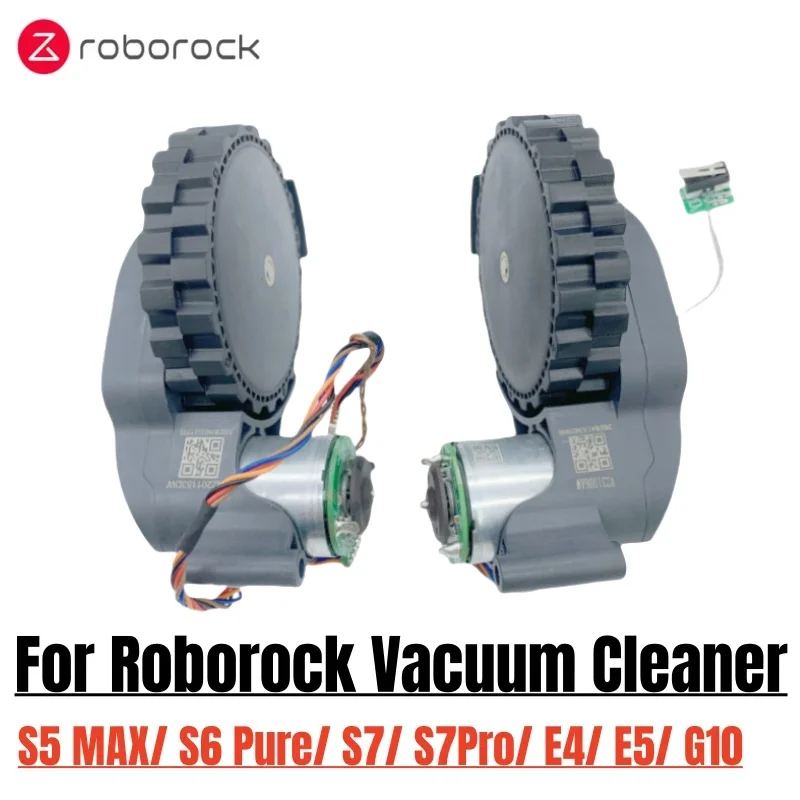 Original Laufräder für Roborock S5 Max/ S6 Pure/ S6 MaxV/ E4/ E5/ G10/ S7/ S7 Pro Staubsauger Zubehör Image