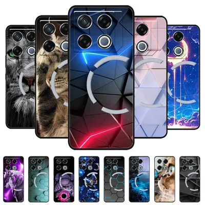 For Infinix GT 20 Pro Case Cool Painted Silicone TPU Soft Cover for Infinix GT20 Pro Cases GT20Pro