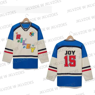 2024 New Arriavl Disney Pixar Inside Out Riley Hockey Jersey For Adult/Kids Tops