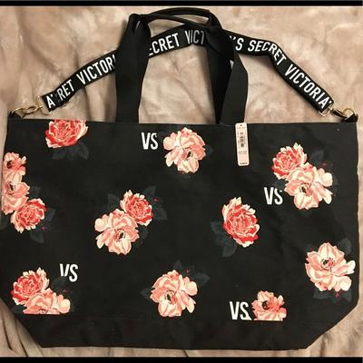 Victoria's Secret Bags | Brand New Victoria’s Secret Totebag | Color: Black | Size: Os