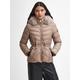 Barbour International Island Padded Jacket - Beige, Beige, Size 16, Women