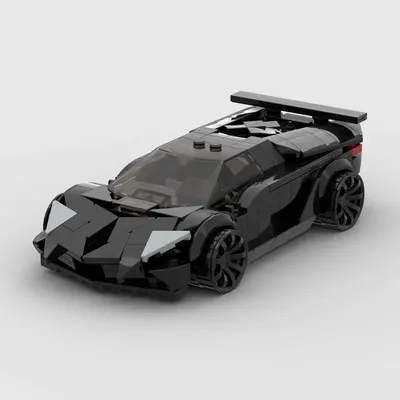 Berühmte Supercar-Rennsport wagen Fahrzeug Stadt Speed Champion Racer Moc Modellbau steine Ziegel setzt Kinderspiel zeug Weihnachts geschenk Image
