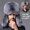 Cappello di pelliccia di lusso di fascia alta caldo cappello di pelliccia di volpe da uomo Lei Feng cap ear cap cappello necessario di pelliccia