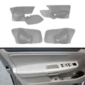 Per VW Golf 5 MK5 Jetta 2005 2006 2007 2008 2009 2010 pannello bracciolo porta auto grigio copertura in pelle microfibra solo 4 porte