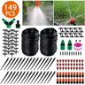 Kit completo di irrigazione a goccia, sistema di irrigazione del giardino, kit di irrigazione a