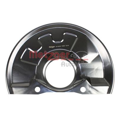 METZGER Spritzblech, Bremsscheibe vorne rechts 320mm für MITSUBISHI VOLVO 30871449 MR128646 30818030 6115238