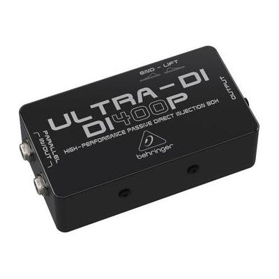 Behringer Ultra-DI DI400P Single-Channel Passive Direct Box DI400P