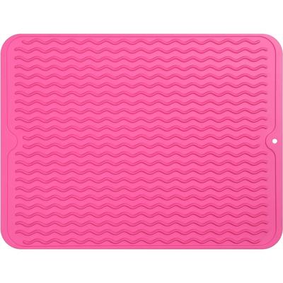 Silicone Dish Drying Mat for Multiple Usage, L