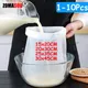 1-10 pz 100 maglia latte di soia sacchetto filtro vino sacchetto di latte dado tè caffè olio yogurt filtro rete rete cibo riutilizzabile filtro in nylon filtro