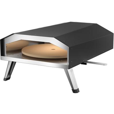 Toboli - Gas Pizzaofen mit Pizzastein Ø330mm mit Drehfunktion tragbar für Garten und Outdoor Image
