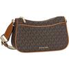 Michael Kors Bodybag Jet Set MD TZ MK SIG Brown/Acorn Braun Damen