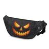 MNE's gruselige Halloween-Gürteltasche mit Kürbisgesicht - ideal für Halloween-Partys und Süßes oder Saures