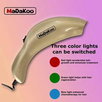 Madakoo Photon Hair Growth Home Device - Anti-Hair Loss, Scalp Health, Follicle Regeneration red