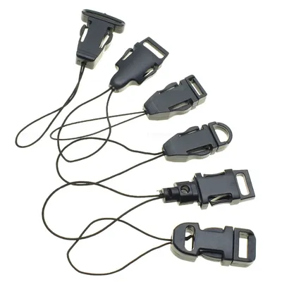 10pcs Camera Straploop Quick Release Clipneck Adapter Connector System Lanyard Belt Buckles Clips