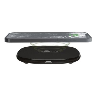 goobay Induktive Ladestation 15 W schwarz Image