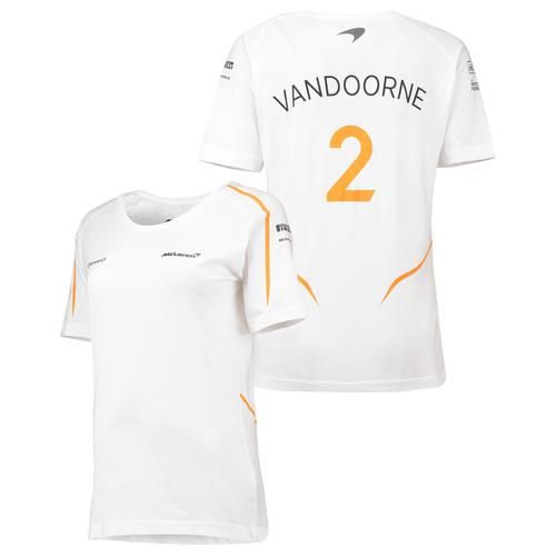 Offizielles McLaren 2018 Stoffel Vandoorne T-Shirt – Damen