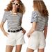 J. Crew Shorts | J. Crew 5" Stretch Chino Short White Size 8 H5807 Nwt | Color: White | Size: 8