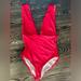 J. Crew Swim | J Crew Bathing Suit New With Tags | Color: Red | Size: 10