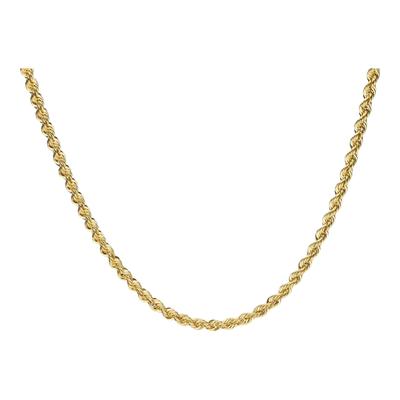 Goldkette LUIGI MERANO "Kordelkette, Gold 585" Halsketten Gr. 40cm, Gelbgold 585, goldfarben (gold) Damen